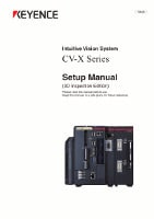 CV-X Series Setup Manual [3D Measurement Inspect Station]