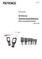 BT-W Series Terminal Library Reference - Communication Control Ver.4.50