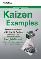 IX Series Height-Based Difference Checks of Any Location Even if Target is Misaligned [Kaizen Examples]