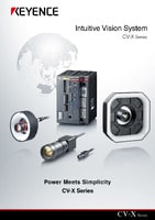CV-X ซีรีส์ วิชันซิสเต็มที่ใช้งานง่าย แคตตาล็อก