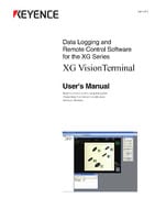XG VisionTerminal คู่มือผู้ใช้ (ภาษาอังกฤษ)