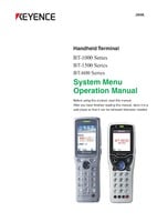 BT-1000/1500/600 Series System Menu Operation Manual (English)