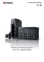 KV-X MOTION ระบบควบคุมการกำหนดตำแหน่งและการเคลื่อนที่ แคตตาล็อกฉบับย่อ