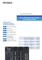 KV-X COM Quick Start Guide for PROTOCOL STUDIO