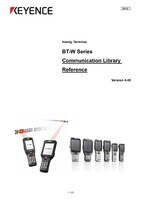 BT-W Series Communication Library Reference Ver.4.40