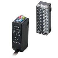 PZ-M63P - ชนิดคอนเนคเตอร์ M12 ชนิด Regression-reflective ชนิดสี่เหลี่ยม, PNP