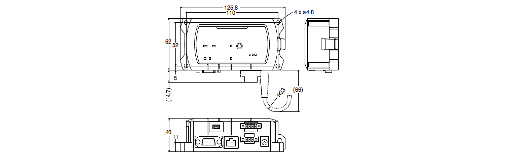 BT-LR1 Dimension